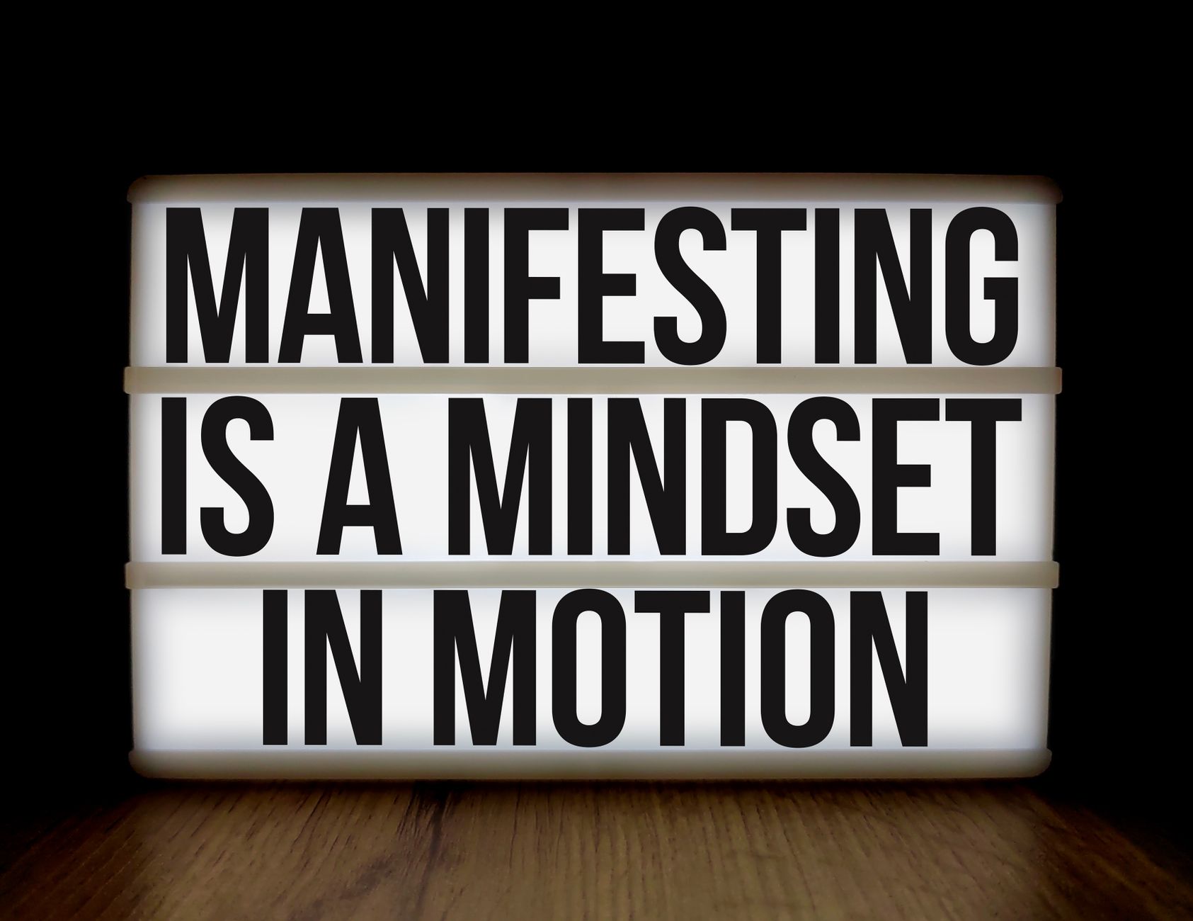 Manifestation Is Just Attention, Wearing a Fancy Coat